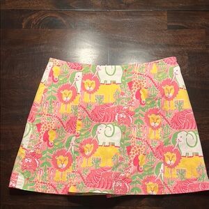 Key West Animal Print Skort Size 6